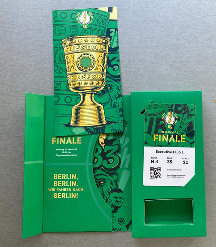 Vip karten box - vip-karten, dfb-pokalfinale