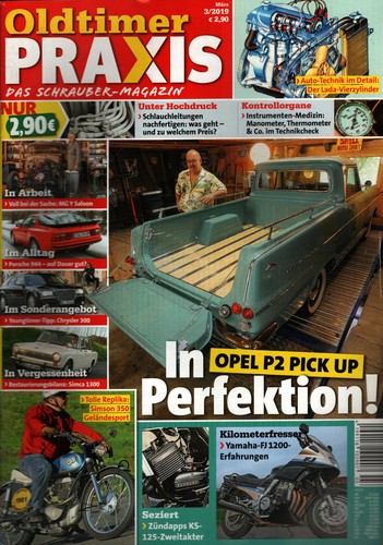 Zeitschrift oldtimer praxis 3 - oldtimer,