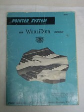 Noten Orgel, Pointer System für Wurlitzer Orgeln, Buch 3, Zustand: akzeptabel