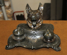 SCHREIBTISCH GARNITUR WOLF