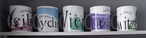 Verschiedene starbucks city - verschiedene,