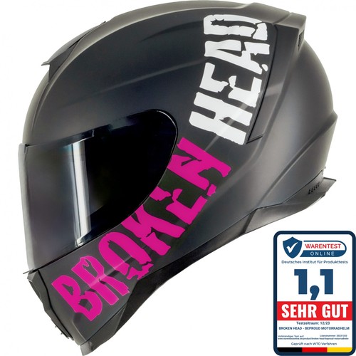 Broken head beproud sport - broken, pink
