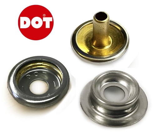 Dot press snap - long, socket