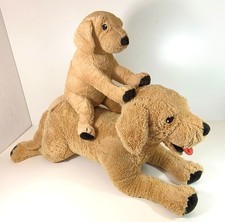2x IKEA HUND GOLDEN GOSIG