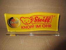 Steiff Werbeschild Deko Rar