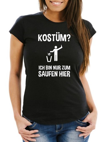 Damen shirt kostüm - damen, t-shirt