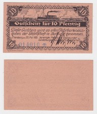 10 Pfennig Banknote Notgeld