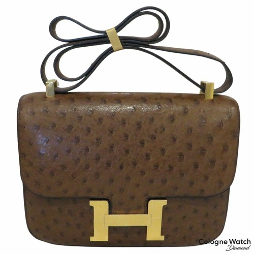 Hermès constance mit gold - 23,