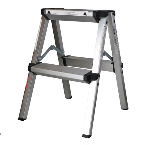 Alu trittleiter tritthocker - alu,