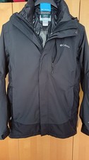 Columbia wasserdichte+atmungsaktive Doppeljacke Schwarz , L , Modell: Lhotse