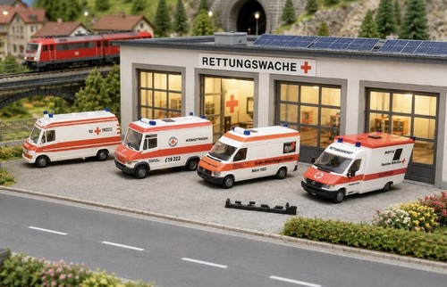 Herpa konvolut drk rtw - drk,