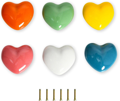 Keramik türknauf set stück - keramik, 6
