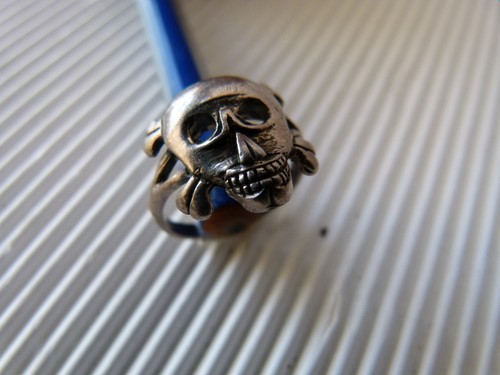 44413 ring totenkopf - 44413, 925