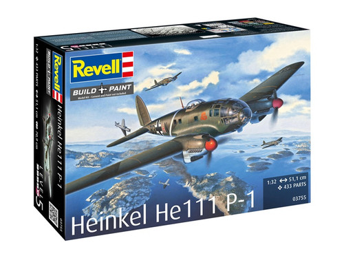 Revell heinkel 111p 1 - he, 111p-1
