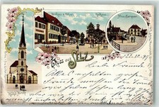 13632654 - 2021 Seltz Haus Bergmann Kath. Kirche Gasthaus zum Ochsen Rathaus