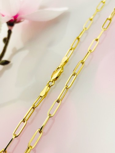 Breite goldene ankerkette - breite,