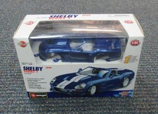NEW Burago 1999 Blue Shelby