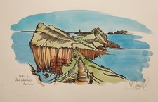 Linolschnitt/druck von der