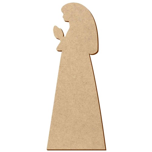 Mdf krippenfigur betende - krippenfigur, maria