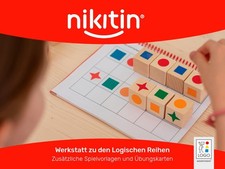 Das Nikitin Material: N8 Logische Reihen Werkstatt Übungskarten und Spielvorlage
