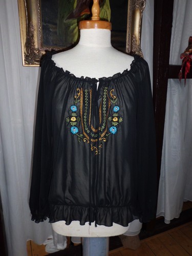 Gemstone transparente bluse - gemstone,