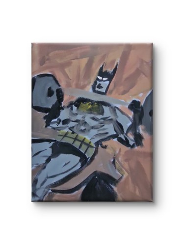 Pop art bodybuilder langhantel - bodybuilder,