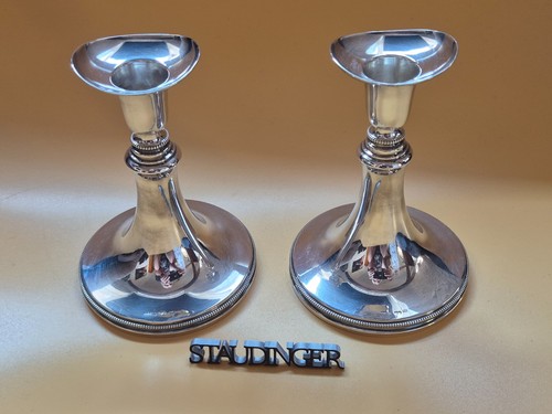 Alte silber kerzenleuchter - alte,