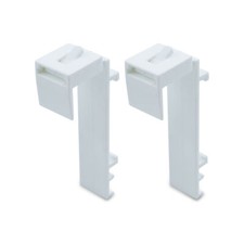 Duorollo Klemmfix Klemmträger ohne Bohren Klemmhalterung Fenster Tür Montage Set