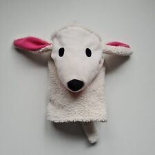 Stofftier Schmusetier Plüsch Handpuppe Lamm Schaf  von Ikea
