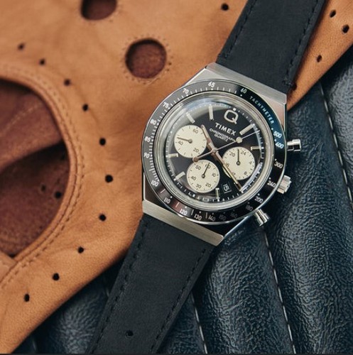 Timex chronograph herren - q,