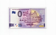 Die deutschen Bundesländer - XEFT - VARIANTEN - 0 Euroschein Souvenir in Hülle