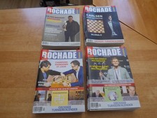 Schachzeitschrift Europa-Rochade vier komplette Jahrgänge 2016+2017+2018+2019
