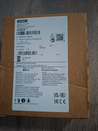 Siemens 3rp2505 1bw30 - siemens, 3rp2505-1bw30