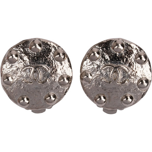 Chanel hammered studded 1997 - hammered,