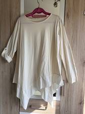 Longshirt creme onesize - longshirt, creme,