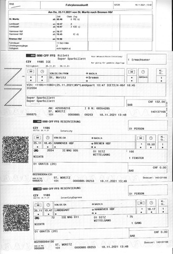 Sbb billet st - billet(superspar),