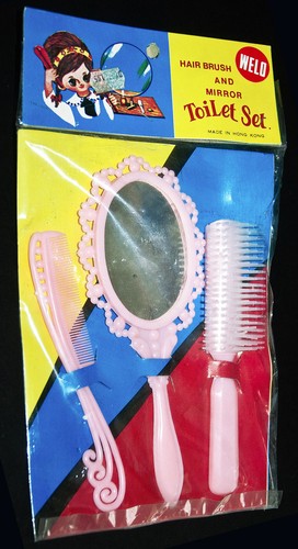 Welo hairbrush and - welo, mirror