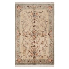 China 277X170 Cm Handgeknüpft Orientteppich Edler Chinesischer Teppich Rug Beige