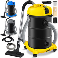 MASKO® Industriestaubsauger 6IN1 Staubsauger Nass Trocken 30L industriesauger