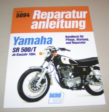 Reparaturanleitung / Handbuch Yamaha SR 500 / T - ab Baujahr 1984