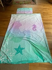 Bettwäsche Meerjungfrau Kinder 135x200 rosa türkis