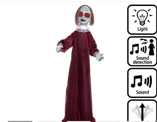 Halloween horror puppe mit - horror,