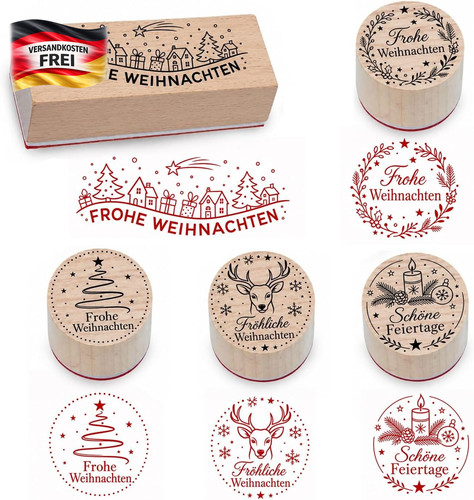 Stück stempel weihnachten - 5,