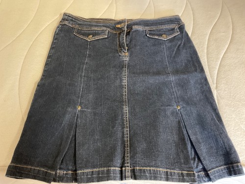Damen jeansrock denim blau - damen, gr