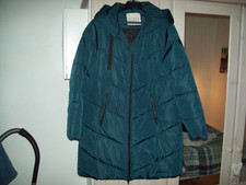 Steppmantel Winterjacke petrol