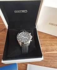 Seiko Sportura Chronograph SNAE797T62 Uhr Tachymeter Alarm