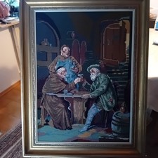 Bilderrahmen Goldfarben mit