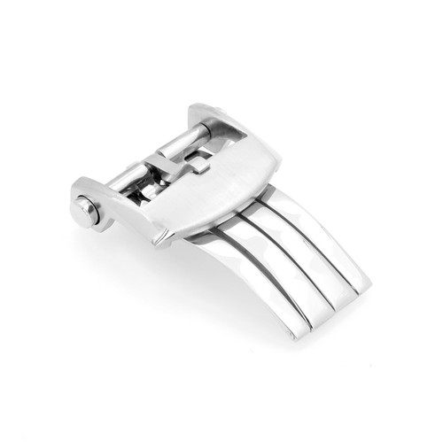 Faltschließe edelstahl silber - faltschließe,