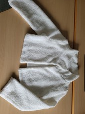 Braut Bolero Ivory Elfenbein Creme, 44 - 46, neu, 20% Wolle, Winter-Bolero