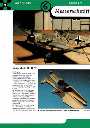 Messerschmitt 109 2 des - messerschmitt, bf